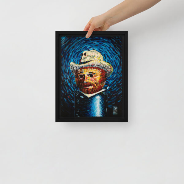 Little Van Gogh - Framed Canvas Reproductions - Image 2