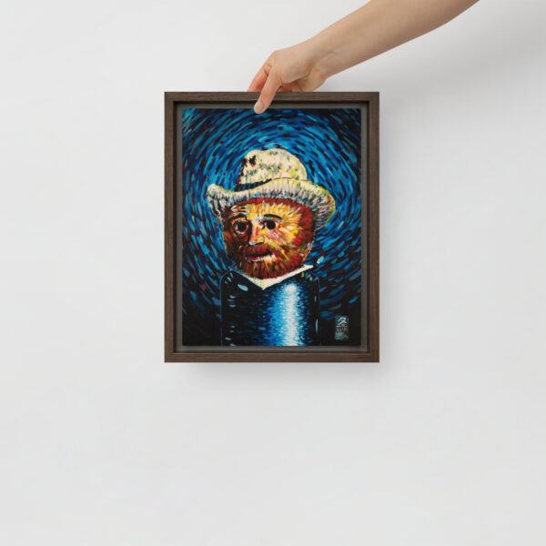 Little Van Gogh - Framed Canvas Reproductions - Image 4