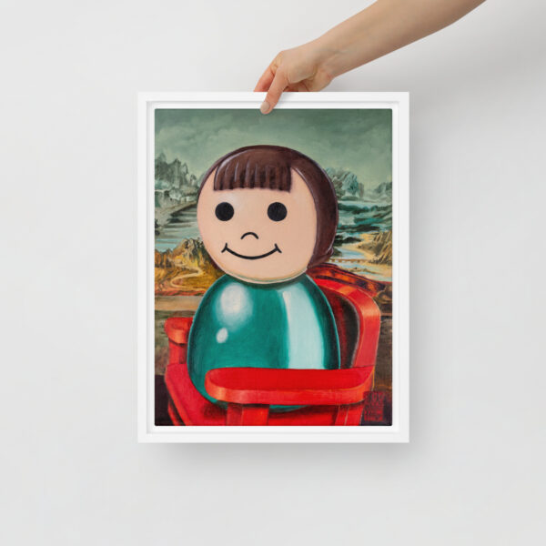 Little Lisa No 1 - Framed Canvas Reproductions - Image 8