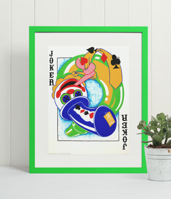 Twisted Joker Art Prints